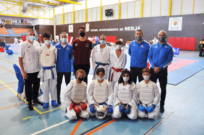 Éxito del Club Kimé de karate en la fase final de la Liga Andaluza de Karate