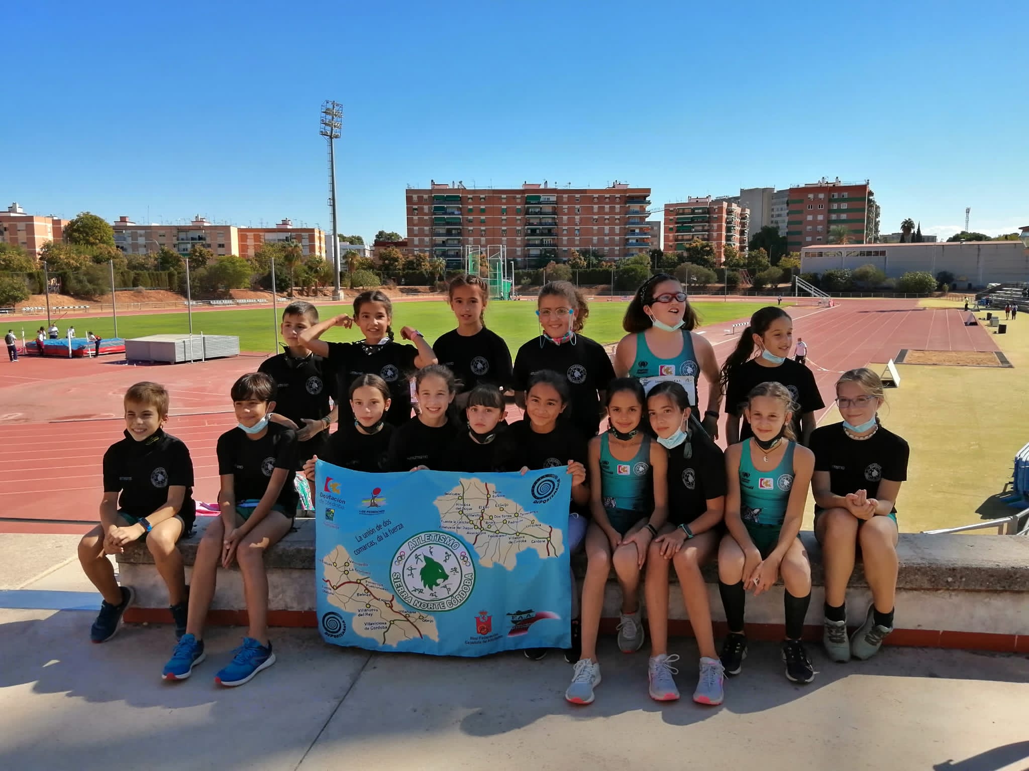Éxito del Club Atletismo Sierra Norte en el Campeonato de Andalucía Sub 12 Occidental de Invierno