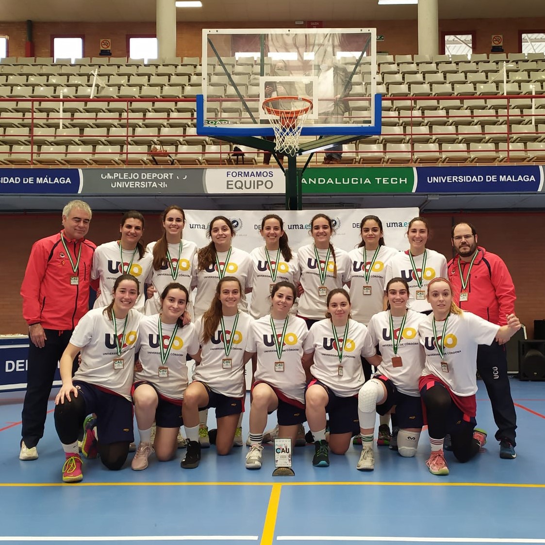 Éxito de la Universidad de Córdoba en los Campeonatos Universitarios de Andalucía de Baloncesto