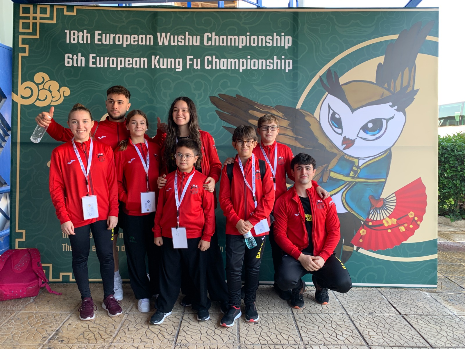 Éxito de deportistas del Club Wushu kung Fu de Fernán Núñez en el Campeonato Europeo oficial de Wushu