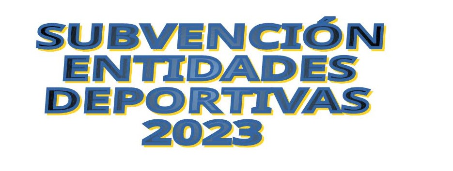Convocatoria Subvenciones a Entidades Deportivas 2023